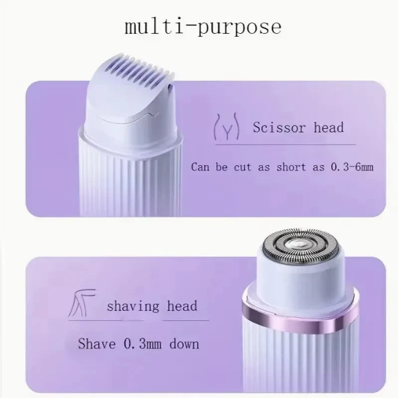 2-in-1 Waterproof Electric Bikini Trimmer