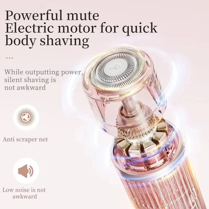 2-in-1 Waterproof Electric Bikini Trimmer