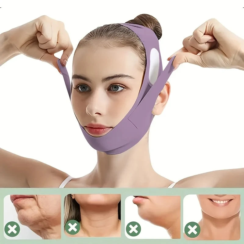 Graphene V-Shape Face Lift Band