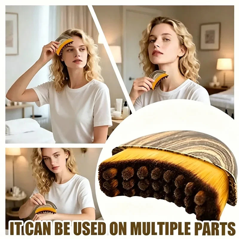 Lymphatic Contour Face Brush | Sculpting & Drainage Massage Tool