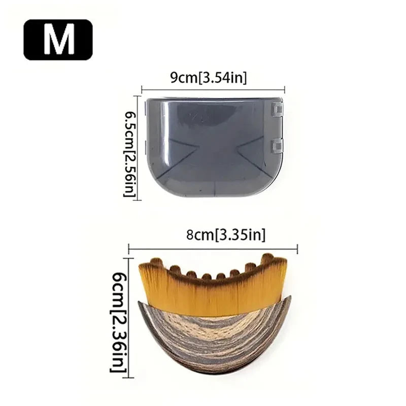 Lymphatic Contour Face Brush | Sculpting & Drainage Massage Tool