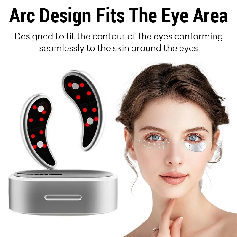 Microcurrent Red Light Eye Massager & Dark Circle Treatment