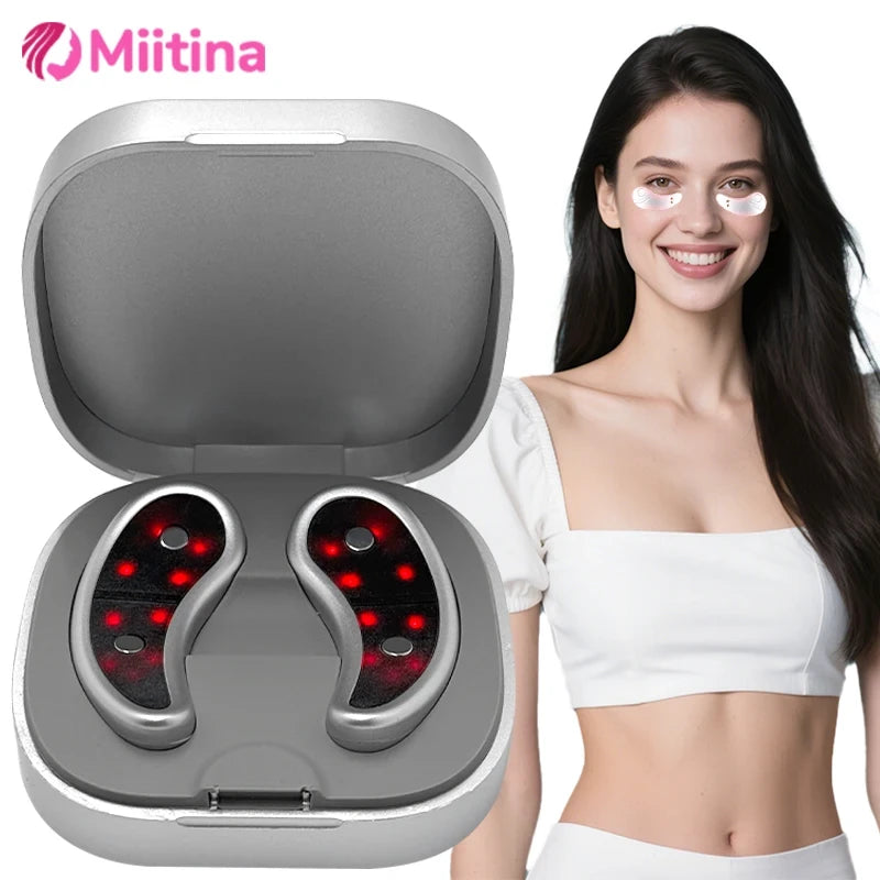 Microcurrent Red Light Eye Massager & Dark Circle Treatment