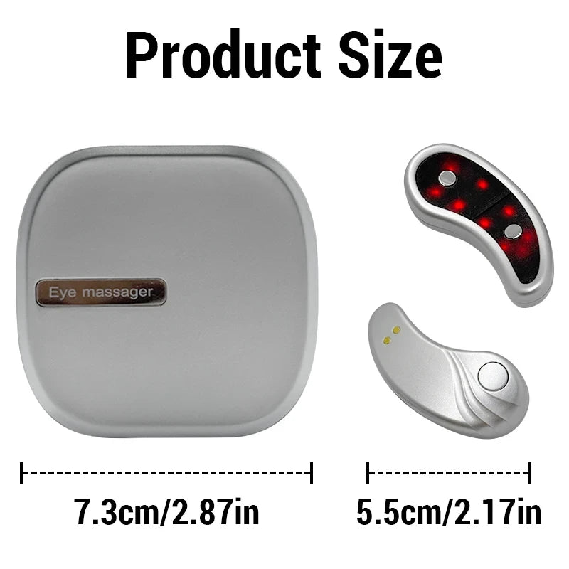 Microcurrent Red Light Eye Massager & Dark Circle Treatment