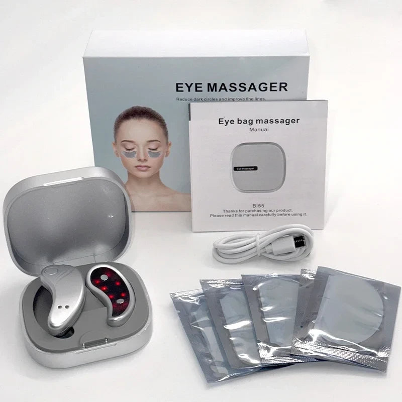 Microcurrent Red Light Eye Massager & Dark Circle Treatment