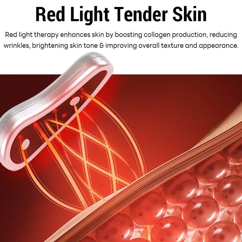 Microcurrent Red Light Eye Massager & Dark Circle Treatment