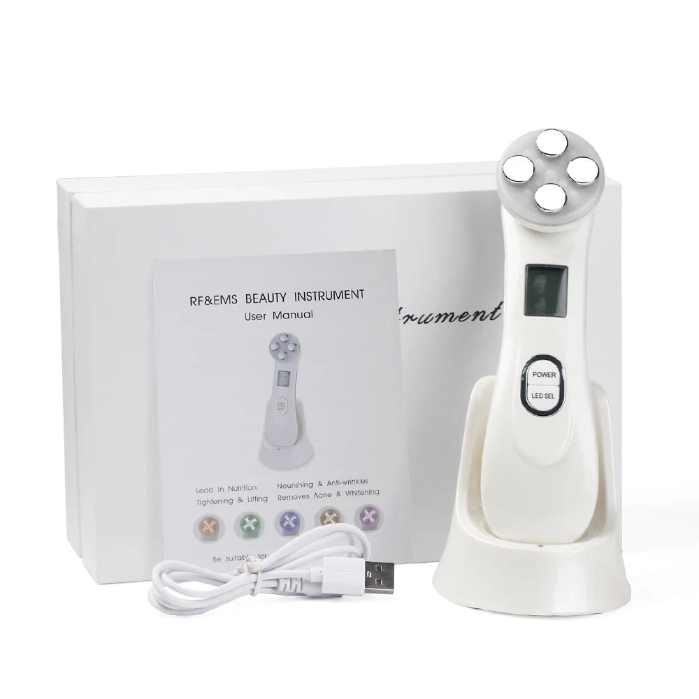 5-in-1 LED Photon Skin Tightening & Lifting Wand
