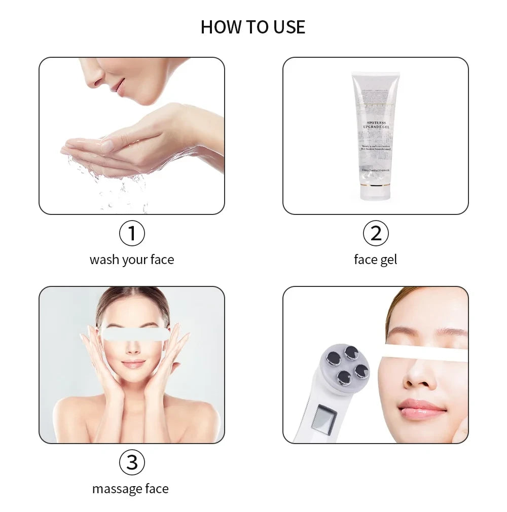5-in-1 LED Photon Skin Tightening & Lifting Wand