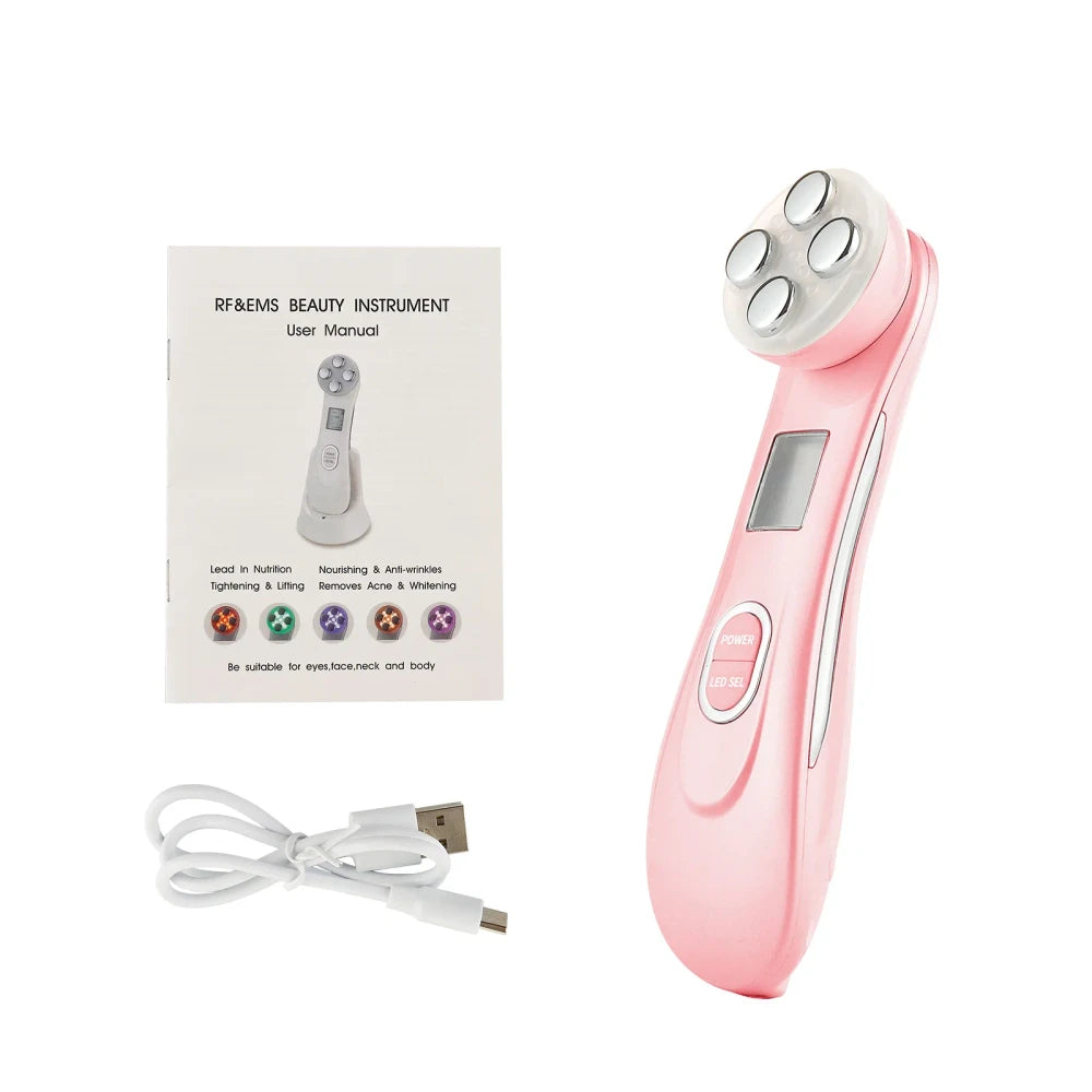 5-in-1 LED Photon Skin Tightening & Lifting Wand
