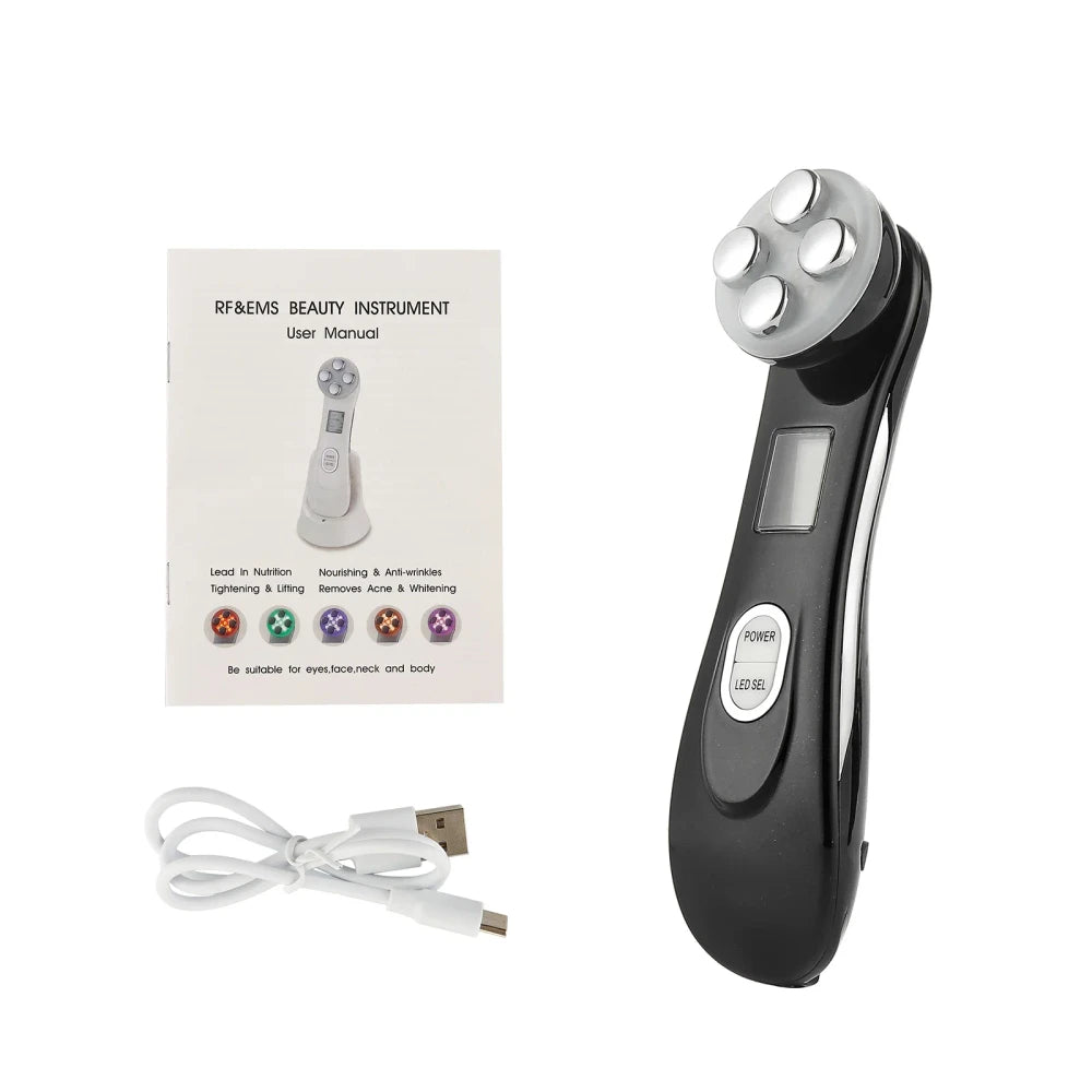 5-in-1 LED Photon Skin Tightening & Lifting Wand