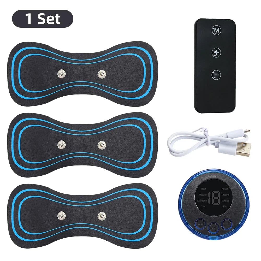 Portable EMS Muscle Massager | 8 Modes & 19 Intensity Levels
