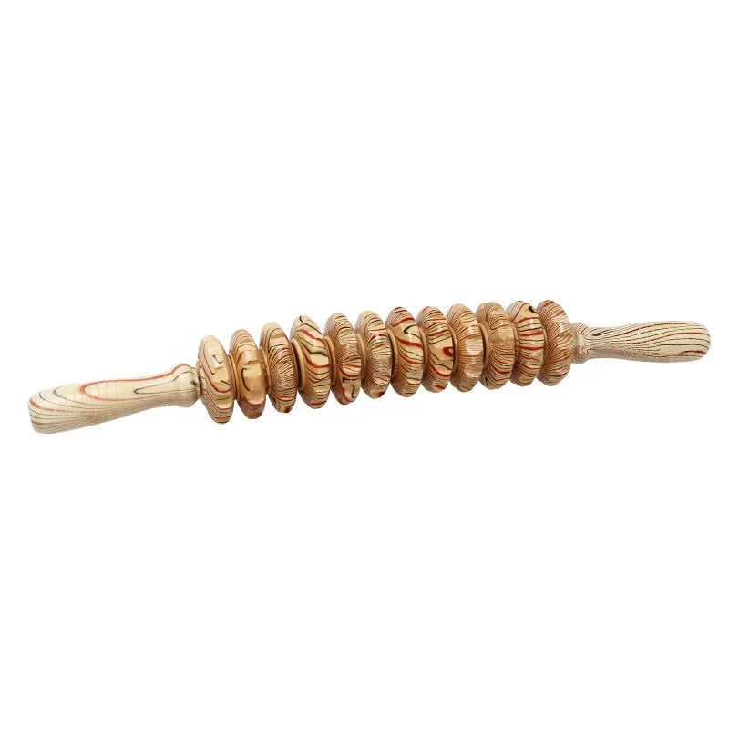 Wooden Maderotherapy Body Massage Tool Set