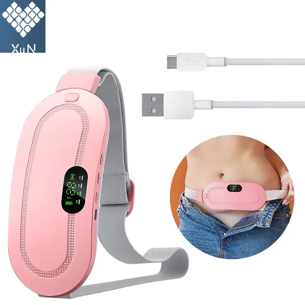 Wearable Heated Waist Massager | Period Cramp & Back Pain Relief
