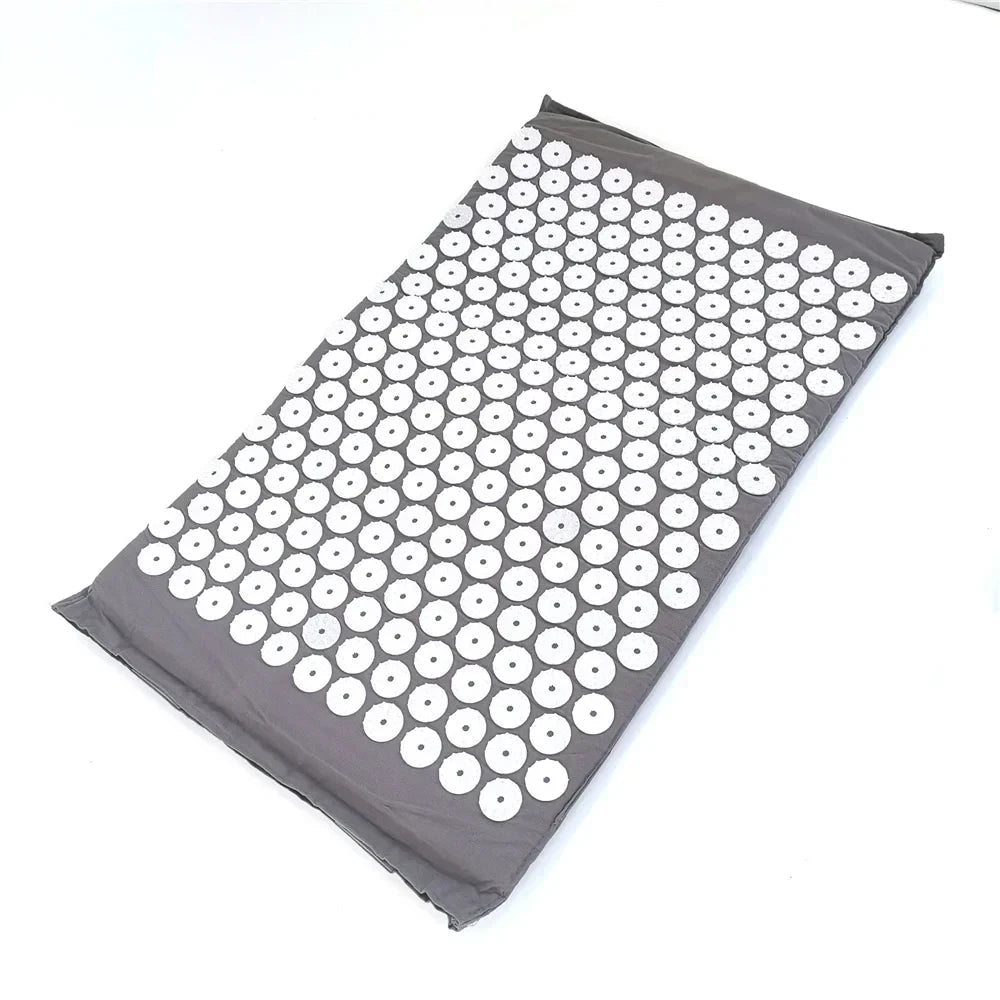 Acupressure Mat & Neck Pillow Set | Back Pain & Sleep Relief