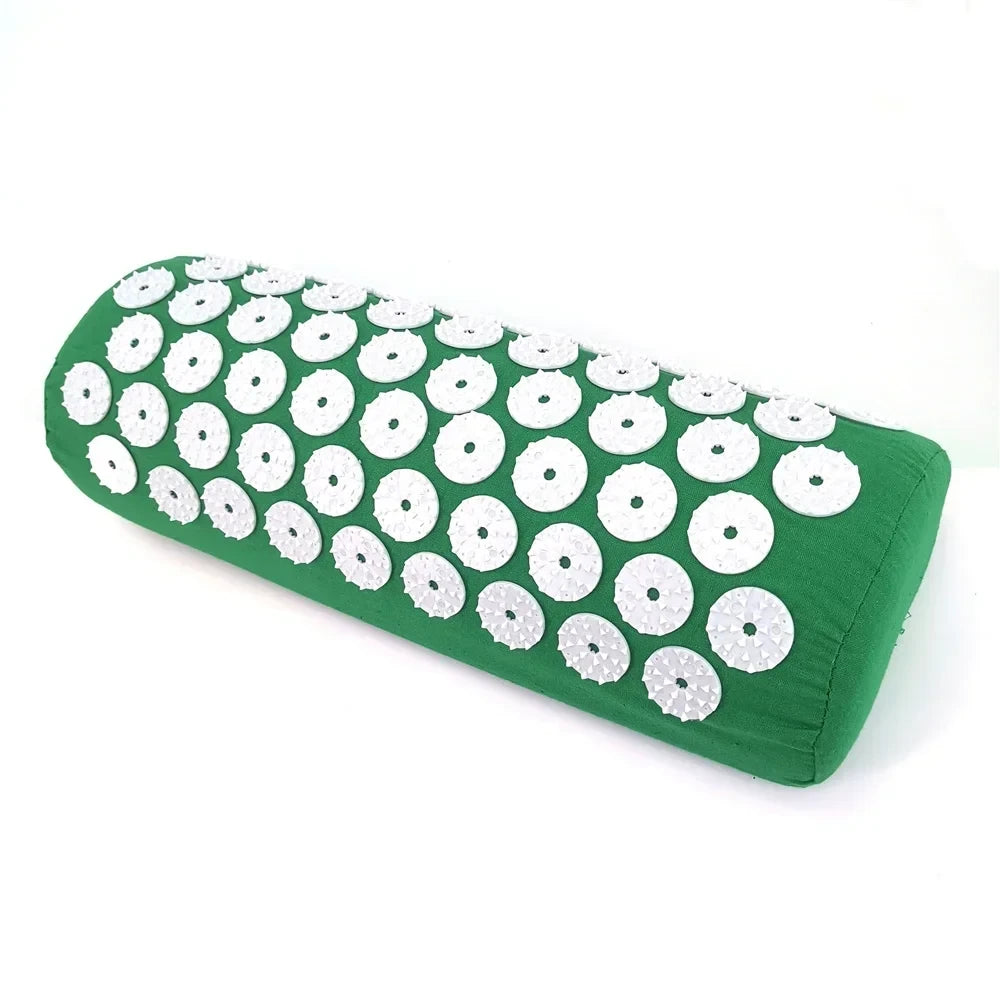 Acupressure Mat & Neck Pillow Set | Back Pain & Sleep Relief