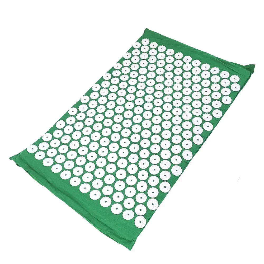 Acupressure Mat & Neck Pillow Set | Back Pain & Sleep Relief