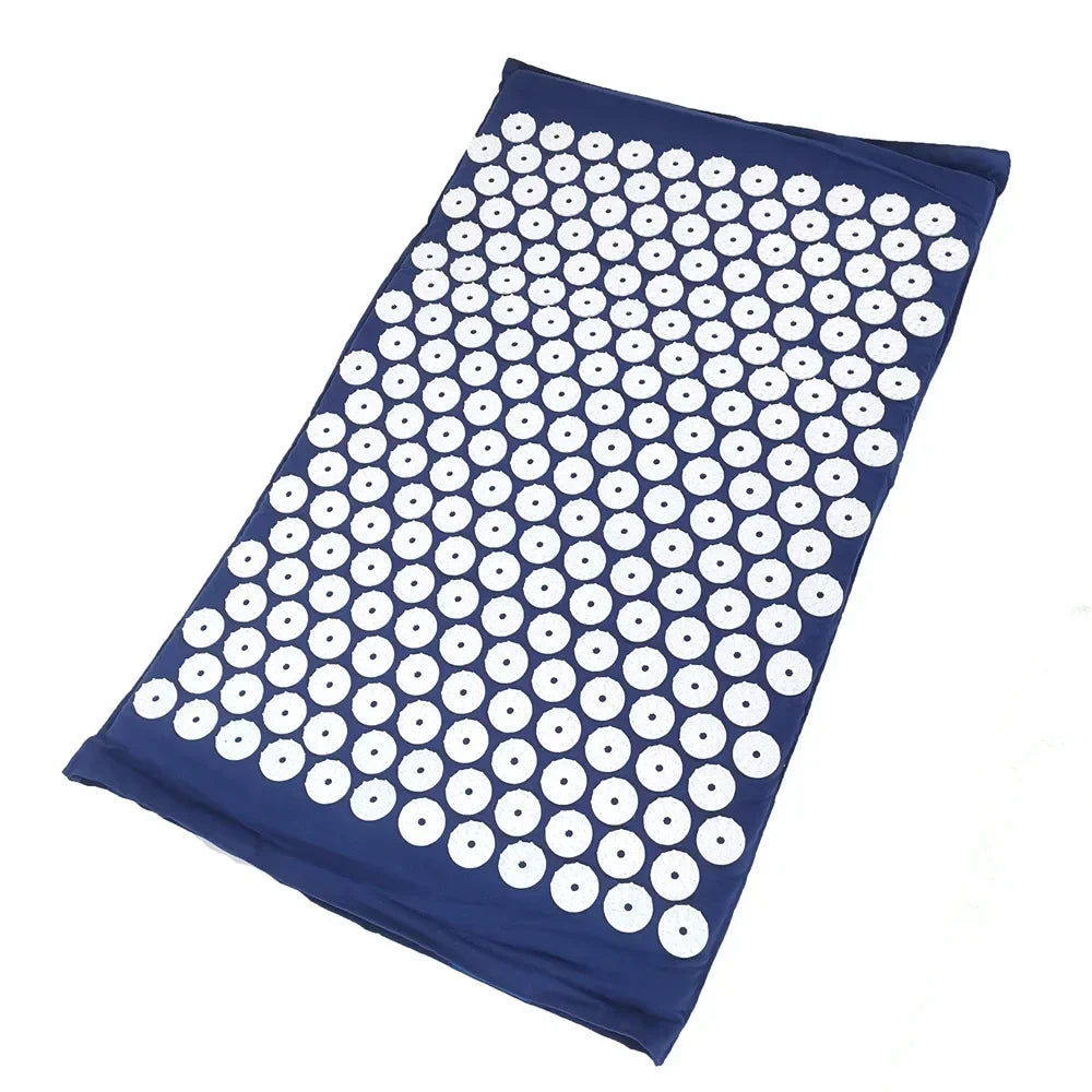 Acupressure Mat & Neck Pillow Set | Back Pain & Sleep Relief
