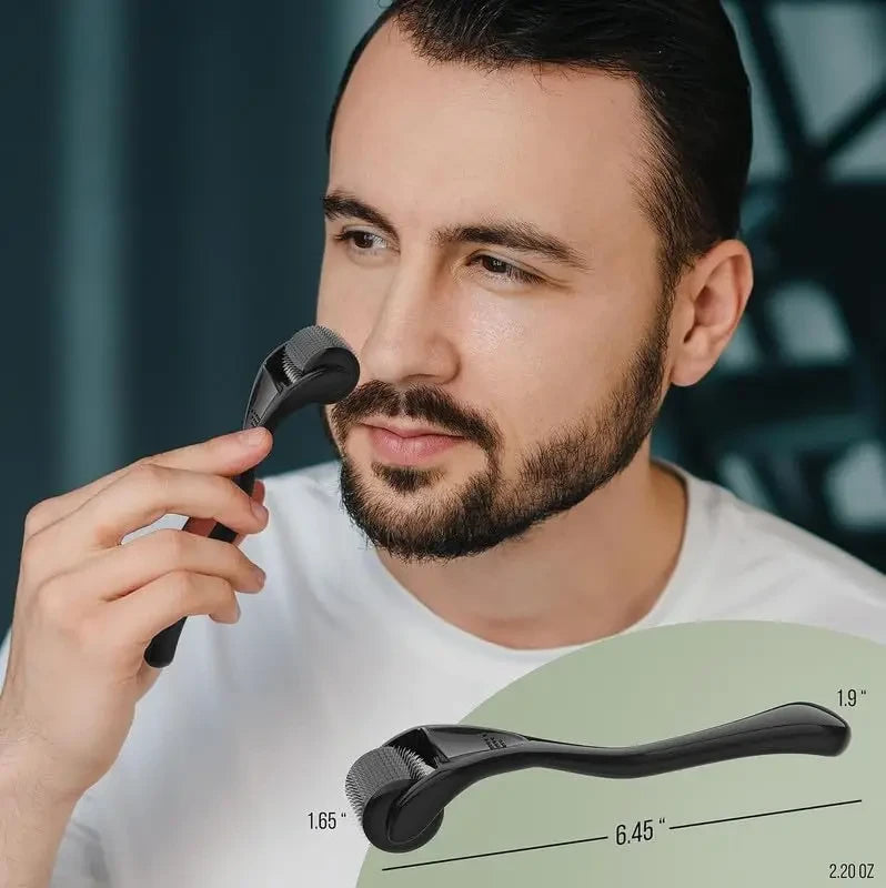 Micro-Needle Facial Derma Roller | Collagen Boost & Serum Absorption
