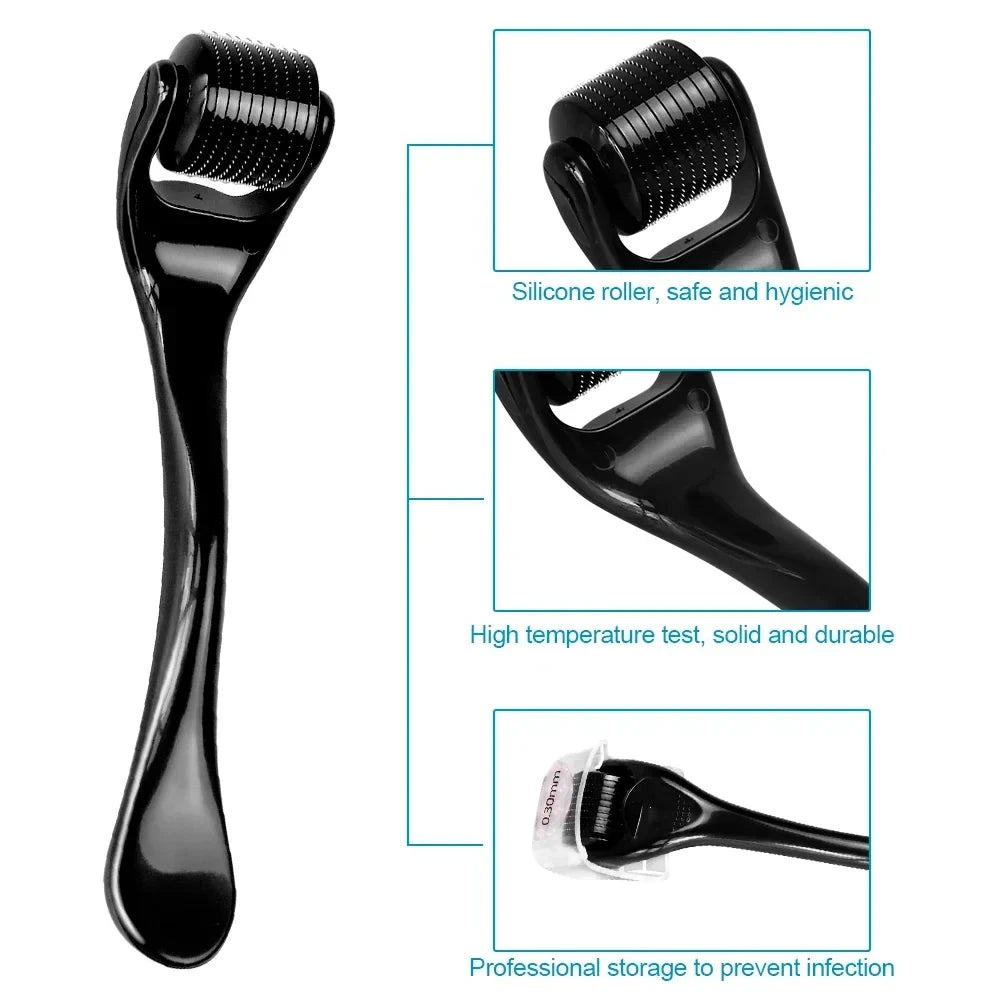 Micro-Needle Facial Derma Roller | Collagen Boost & Serum Absorption