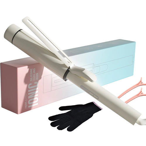 Ceramic Curling Wand Extra Large – Beachy Waves & Loose Curls Tool | Own Your Glow