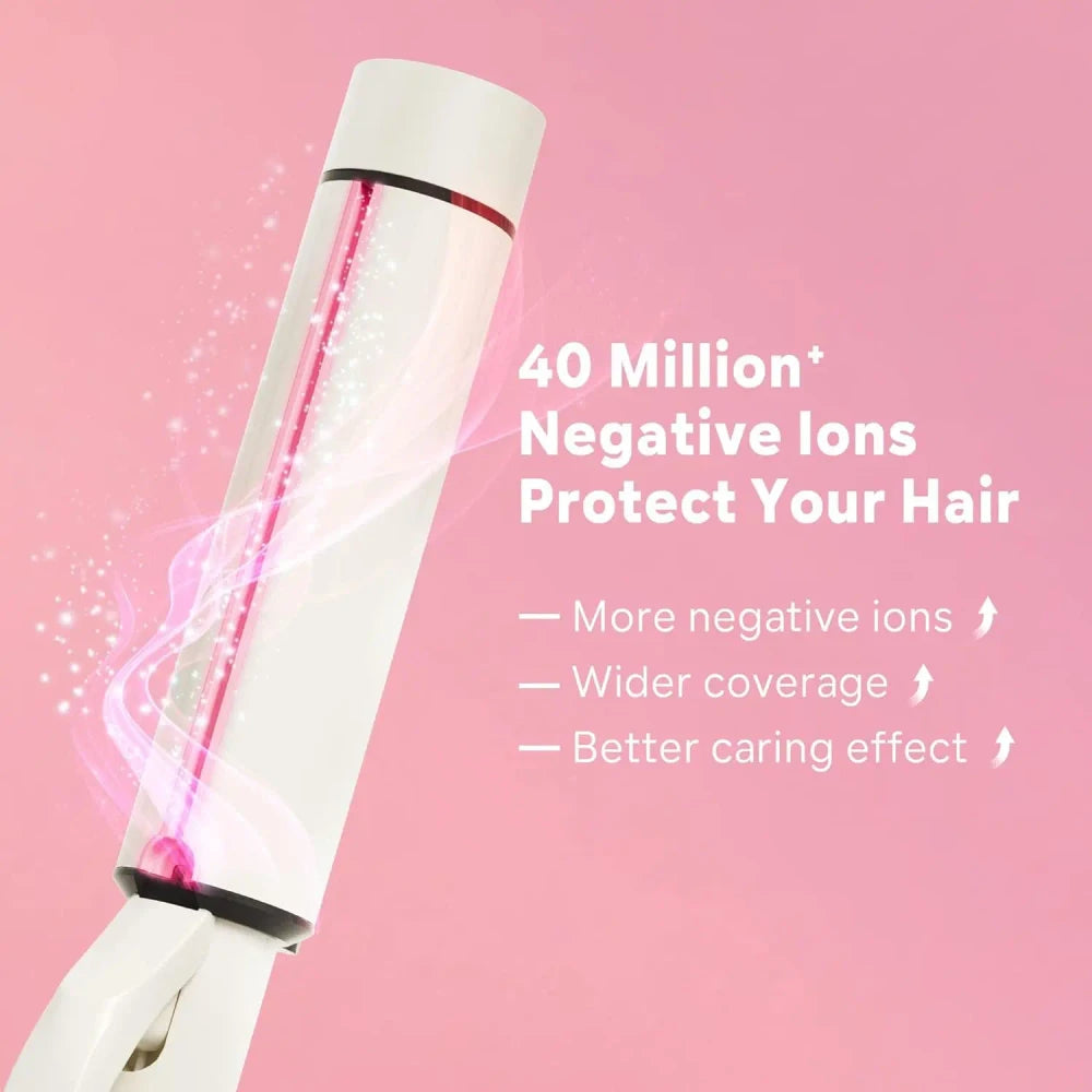 Extra Large Ionic Ceramic Curling Wand | Beachy Waves & Loose Curls