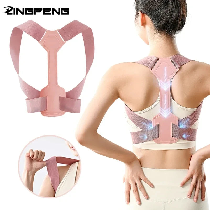 Posture Corrector Belt – Breathable Back & Shoulder Support | Own Your Glow
