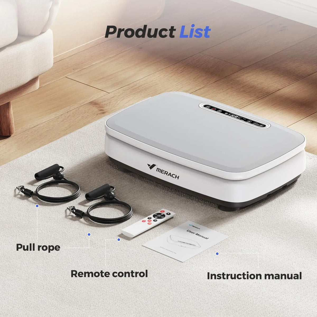 Vibration Plate – Whole Body Fitness Machine with Bluetooth & LED Lights | Own Your Glow