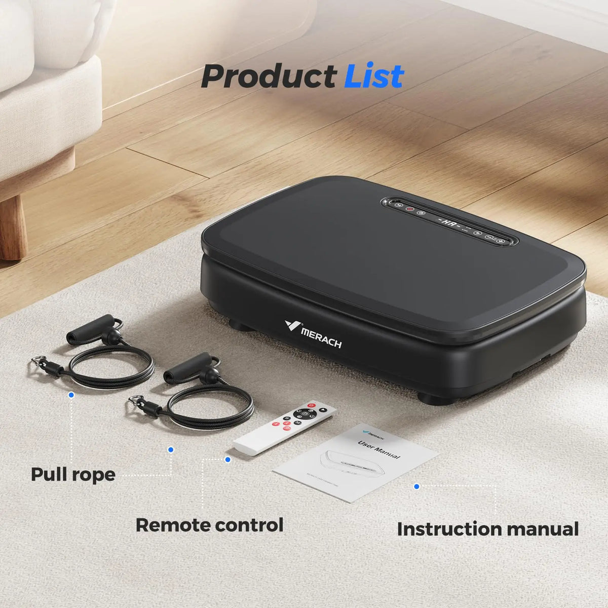 Vibration Plate – Whole Body Fitness Machine with Bluetooth & LED Lights | Own Your Glow