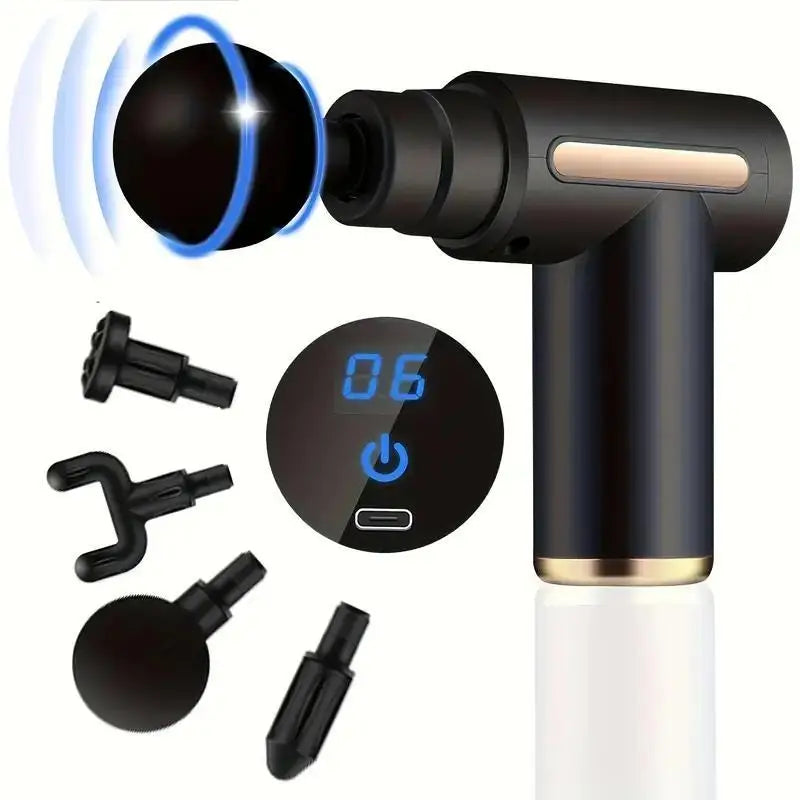 Deep Tissue Massage Gun – Quiet 99-Level Percussion Muscle Massager | Own Your Glow