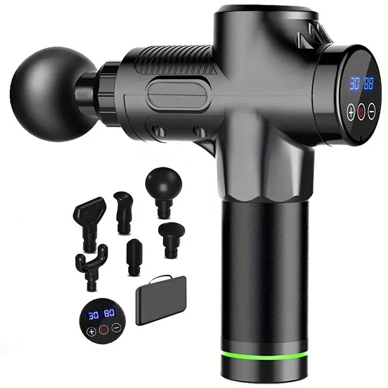 Deep Tissue Massage Gun – Quiet 99-Level Percussion Muscle Massager | Own Your Glow