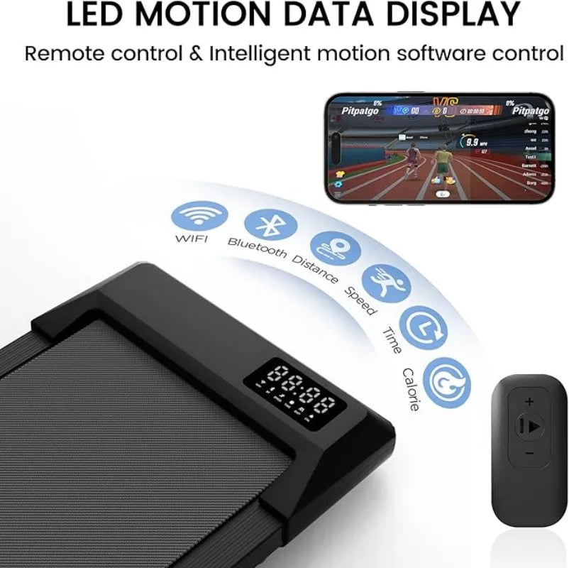 Under Desk Treadmill – Quiet Walking Pad with App & Remote Control | Own Your Glow