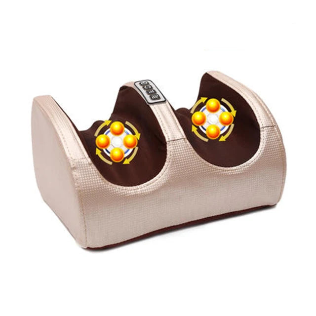 Electric Foot Massager – Shiatsu Kneading Deep Tissue Roller with Heat | Own Your Glow