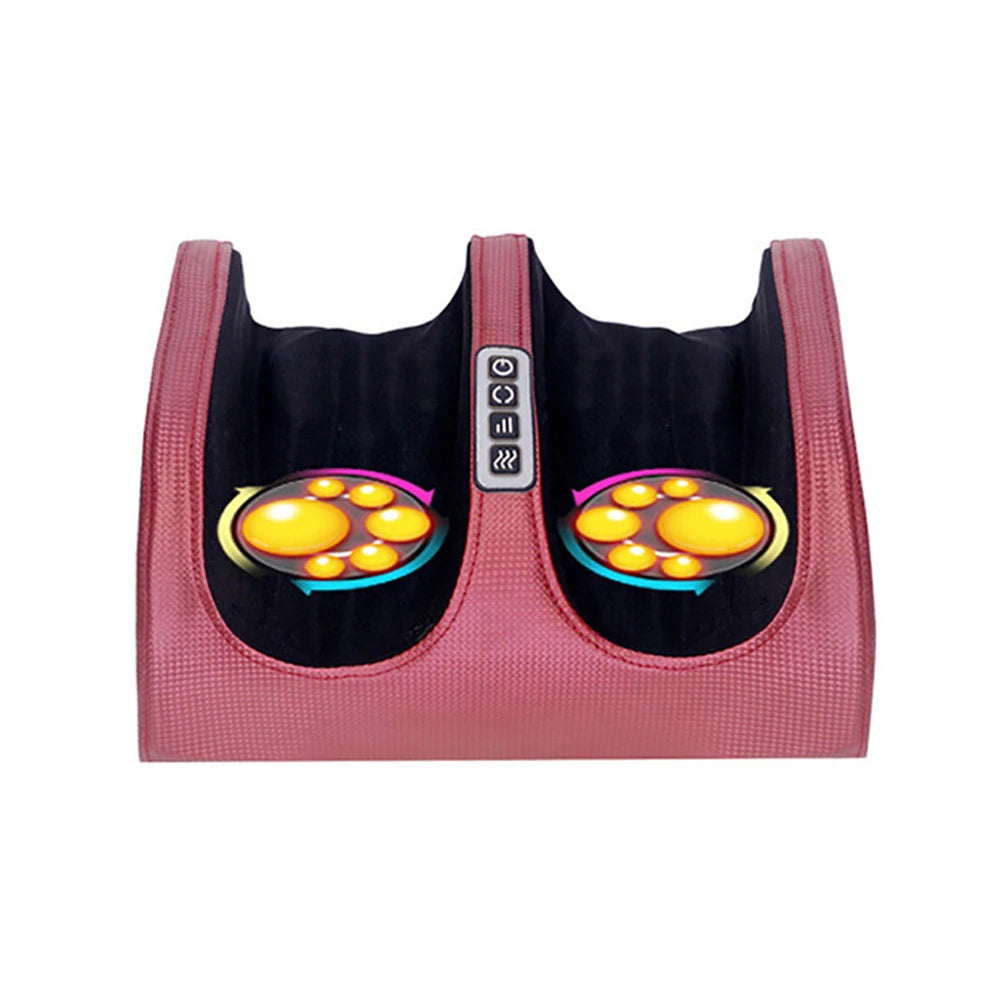 Electric Foot Massager – Shiatsu Kneading Deep Tissue Roller with Heat | Own Your Glow