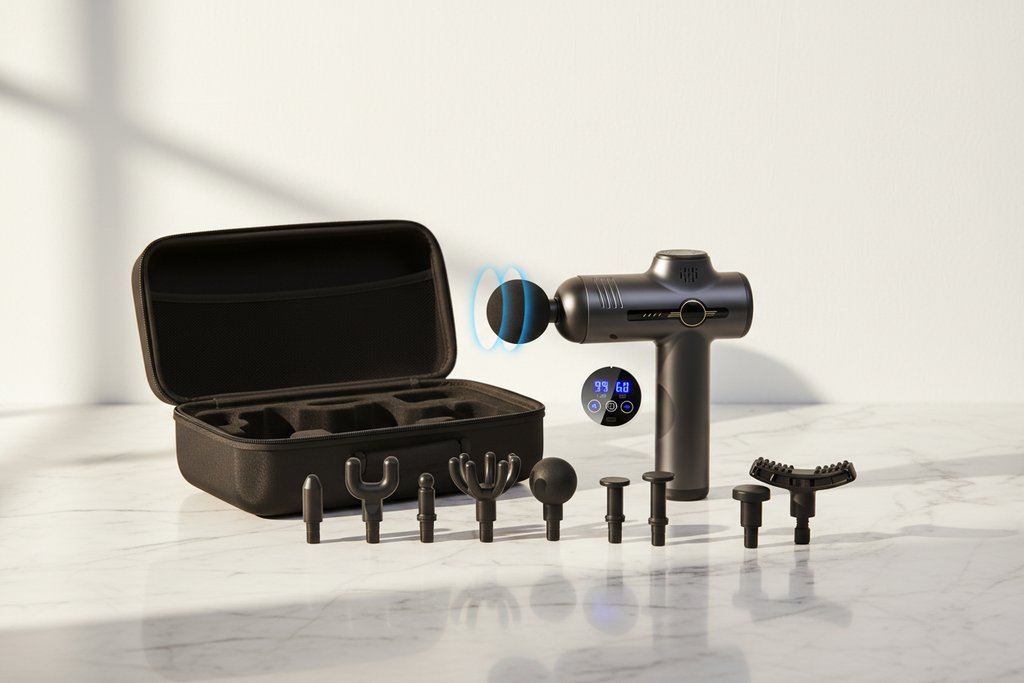 Massage Gun Hero with Attachments