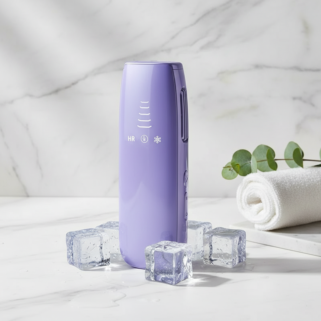 Painless IPL Ice Cooling Hair Removal Device - Luxe Lifestyle