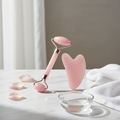 Resin Facial Massage Roller & Gua Sha Set - Luxe Lifestyle